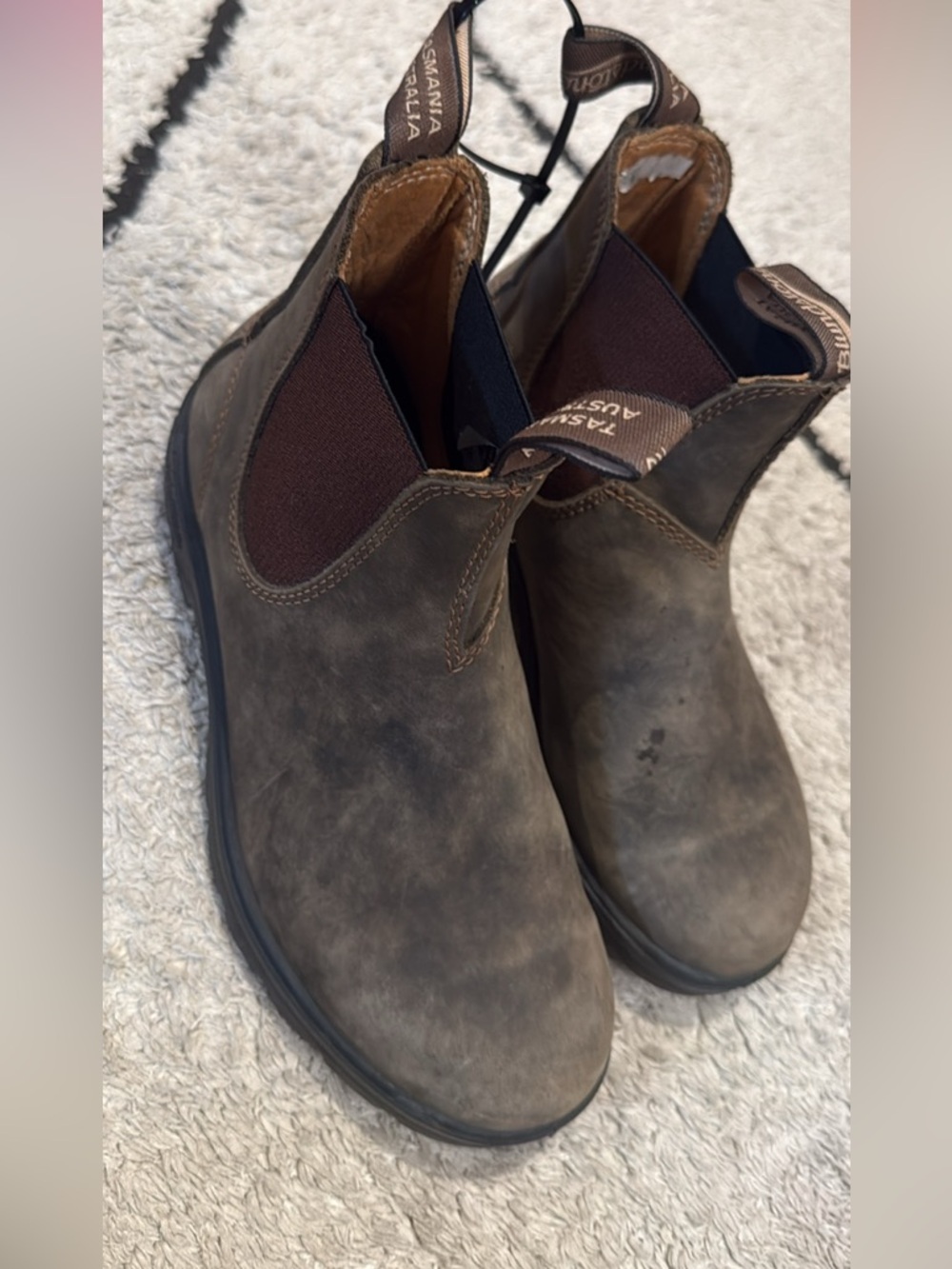 Blundstone Brown Chelsea Ankle Boots